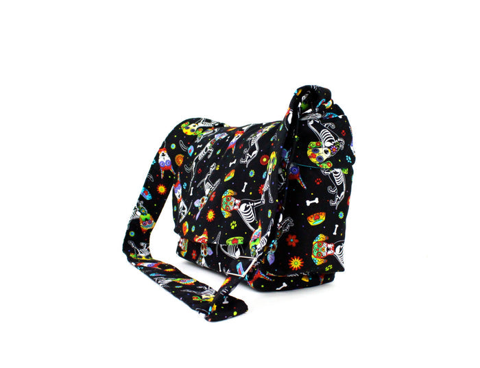Dog Day of the Dead / Dia de los Muertos Inspired Bag #MB602
