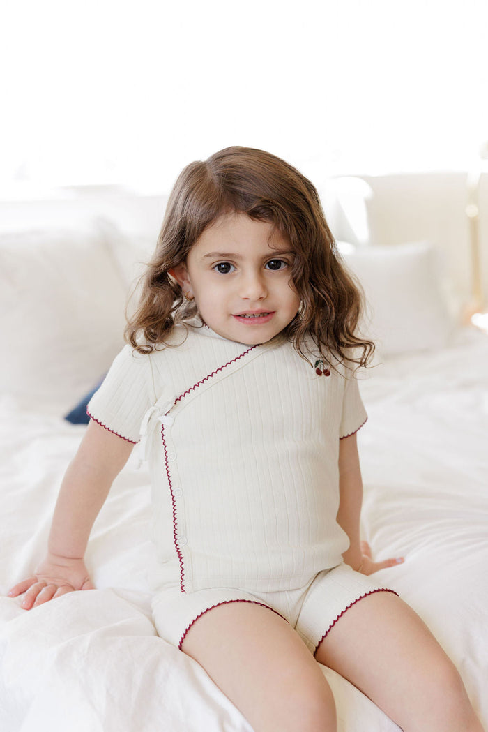 Ivory / Red / 6m