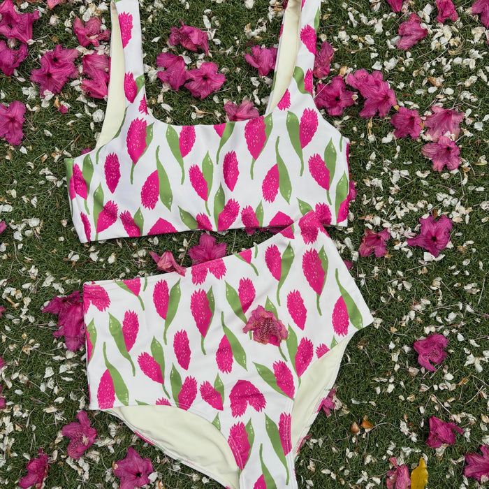 Emily Bikini Set in Pink Ginger