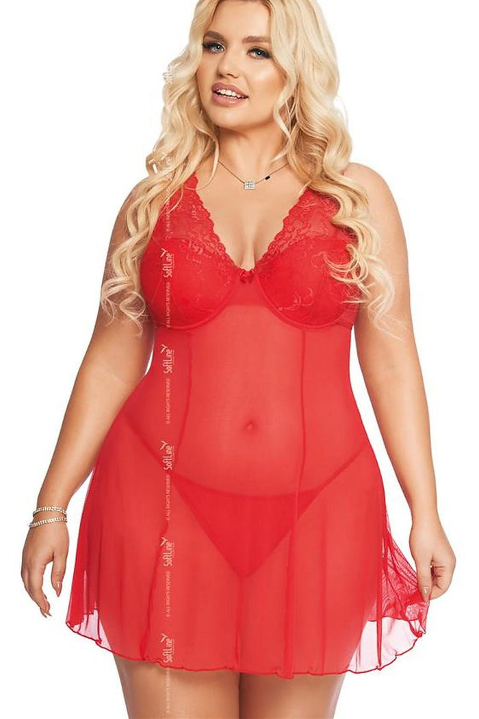 Soutien-gorge SoftLine Collection rouge 206924 - vue produit 1 Secretelles