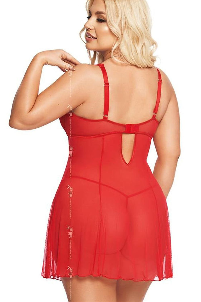 Soutien-gorge SoftLine Collection rouge 206924 - vue produit 2 Secretelles