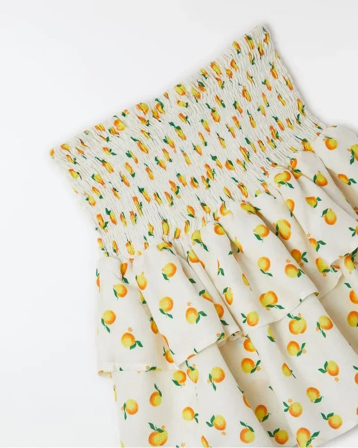 FALDA PANTALÓN LARANJITAS MINI