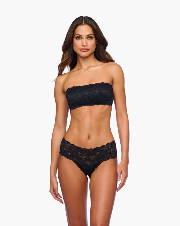 Black Bralette - Never Say Never Flirtie Bandeau Bra