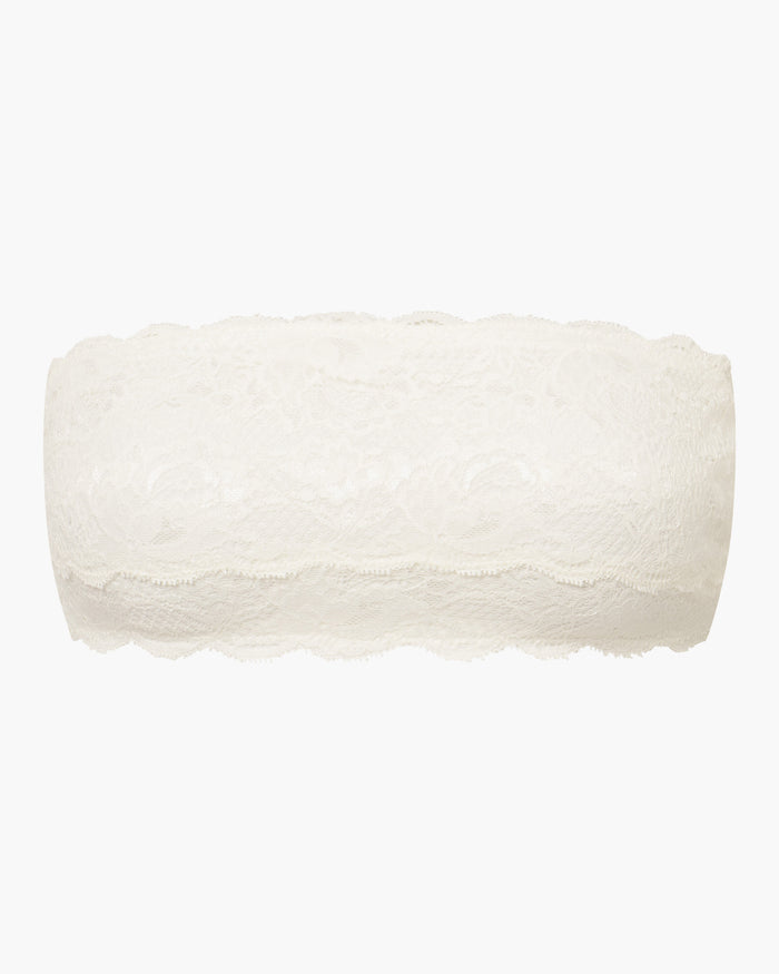 White Bralette - Never Say Never Flirtie Bandeau Bra