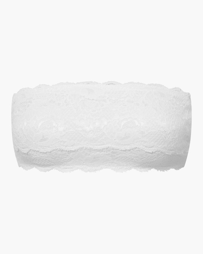 White Bralette - Never Say Never Flirtie Bandeau Bra