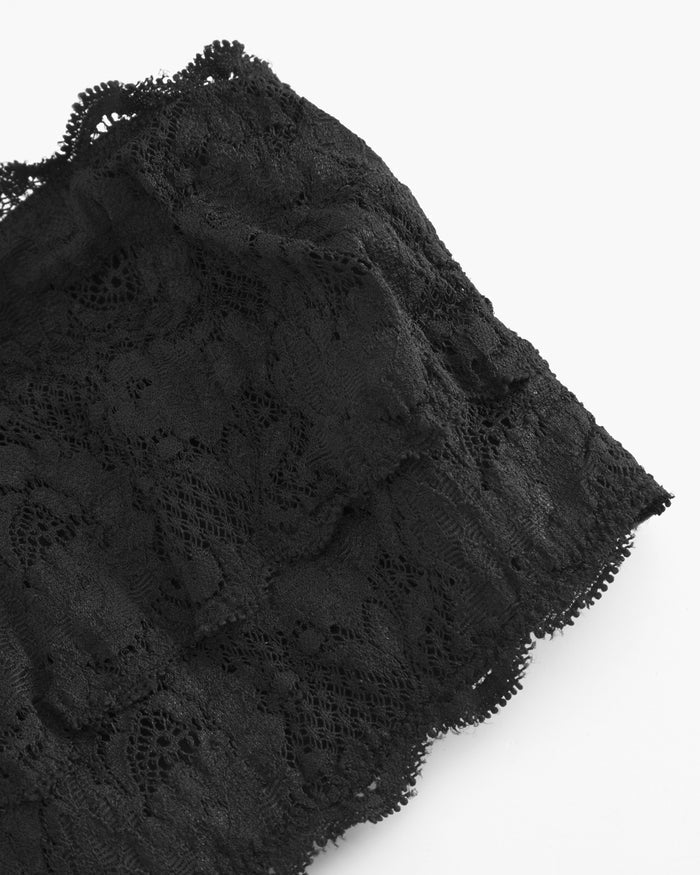 Black Bralette - Never Say Never Flirtie Bandeau Bra