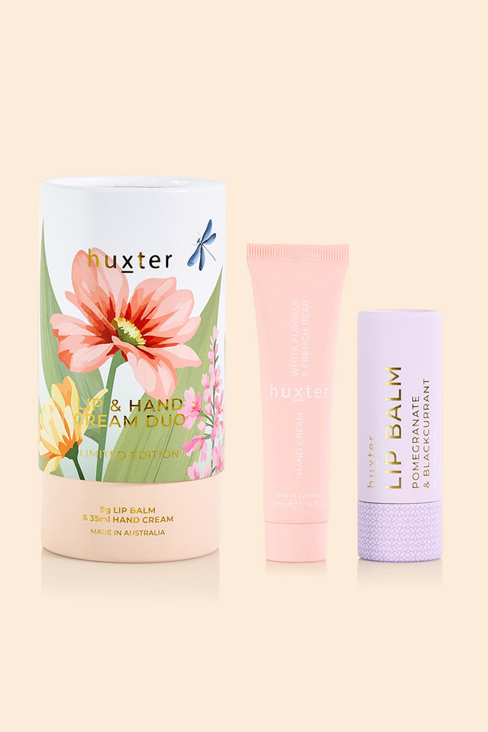 French Pear Lip and Hand Cream Set