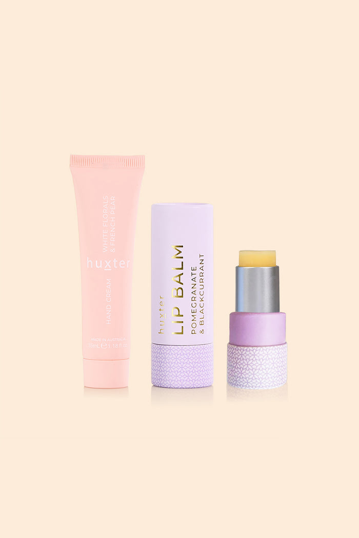French Pear Lip and Hand Cream Set