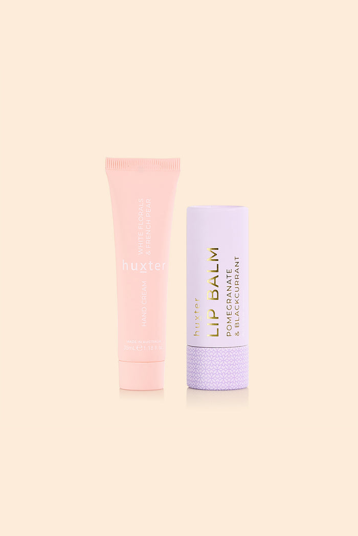French Pear Lip and Hand Cream Set