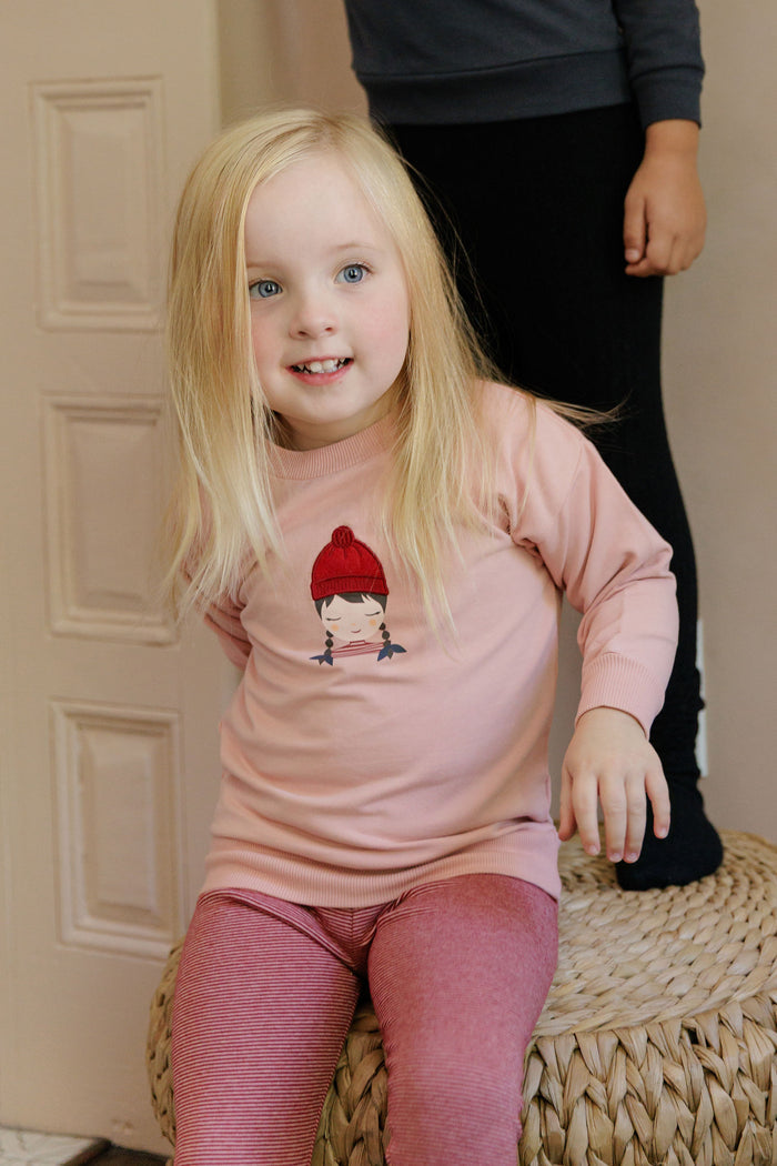 French Terry Autumn Kids Collection - Sweatshirt and Leggings