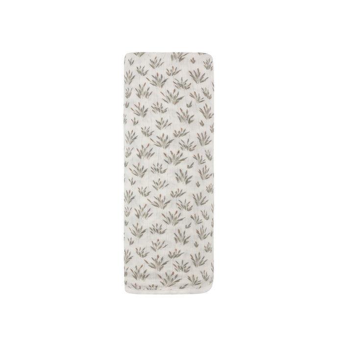 French Terry Blooms Collection - Muslin Swaddle