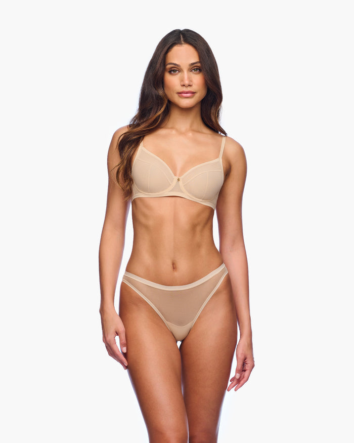 Beige Bra - Soire Iconic Full Cup Bra