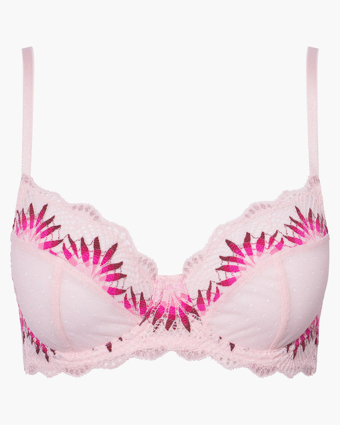 Pink Bra - Amalia Full Cup Bra