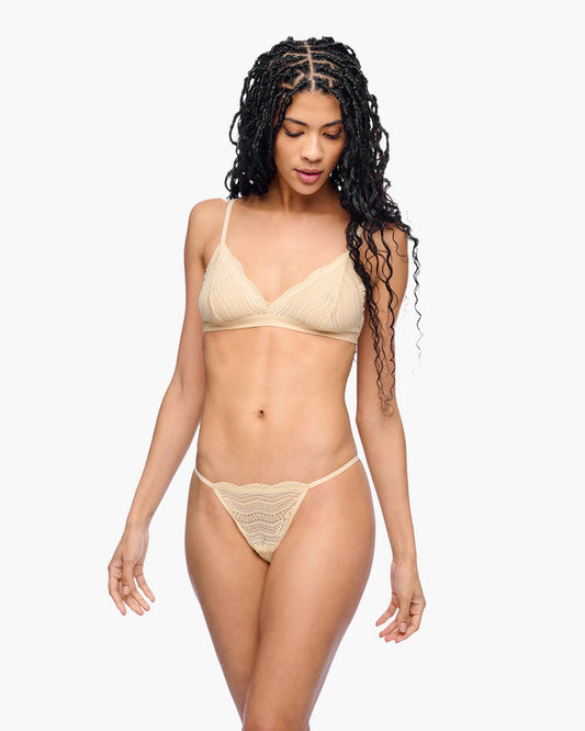 Beige G-String - Dolce G-String