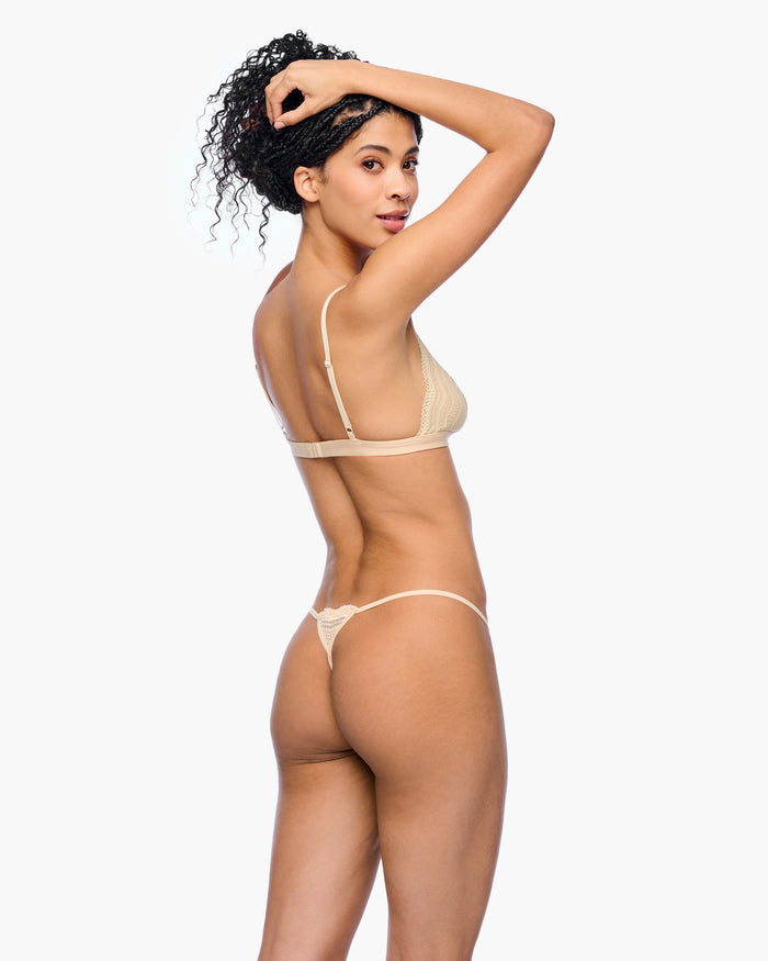 Beige G-String - Dolce G-String