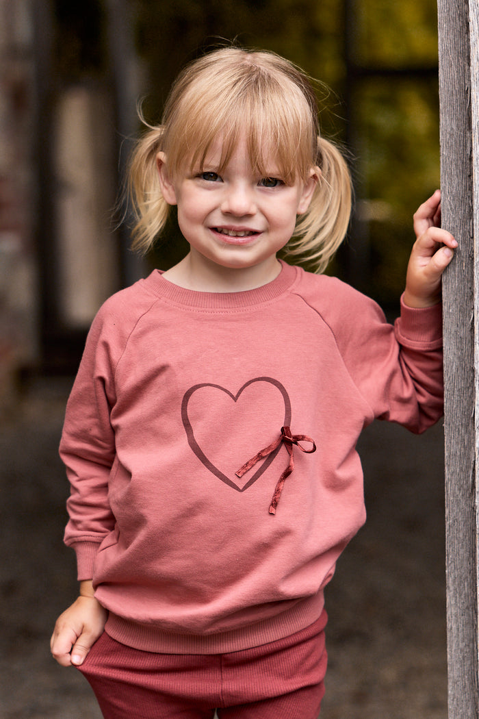 Girls 2 Piece Set – Pink – Heart & Star