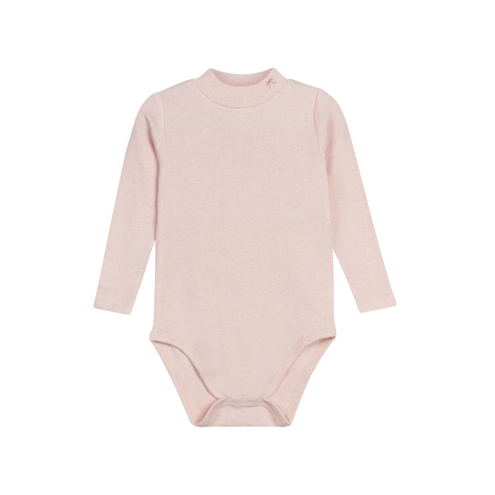 Girls Bodysuit & Overalls – Pink – Bird Seam