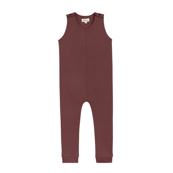 Girls Bodysuit & Overalls – Pink – Bird Seam
