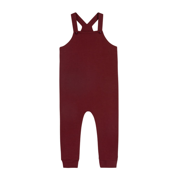 Girls Bodysuit & Overalls – Pink – French Terry Scottish