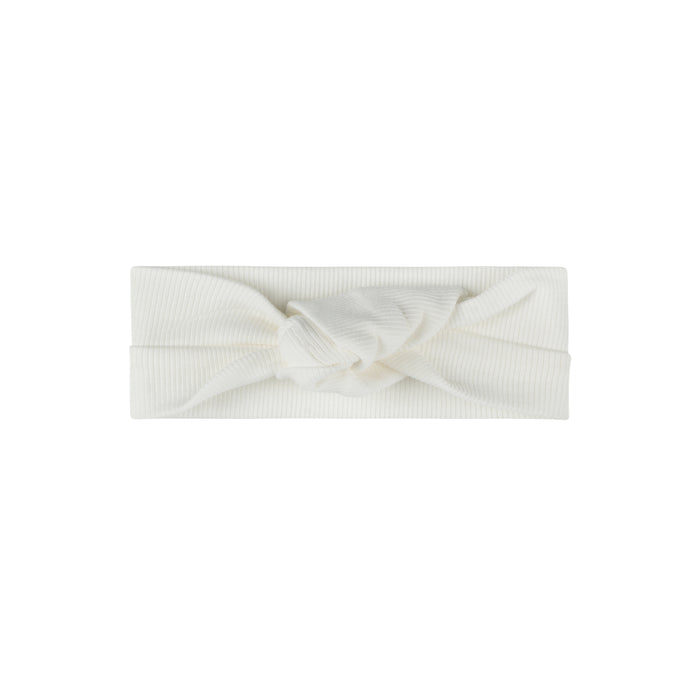 Girls Headband - Ivory - Embroidered Florals