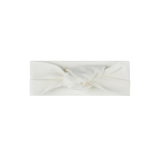 Girls Headband - Ivory - Embroidered Florals