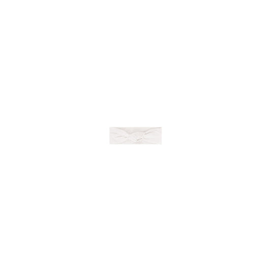 Girls Headband – Ivory Pink – Embroidered
