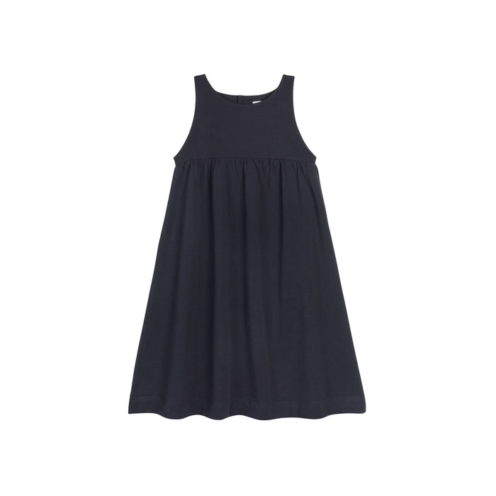 Girls Jumper – Navy – French Terry Scottish