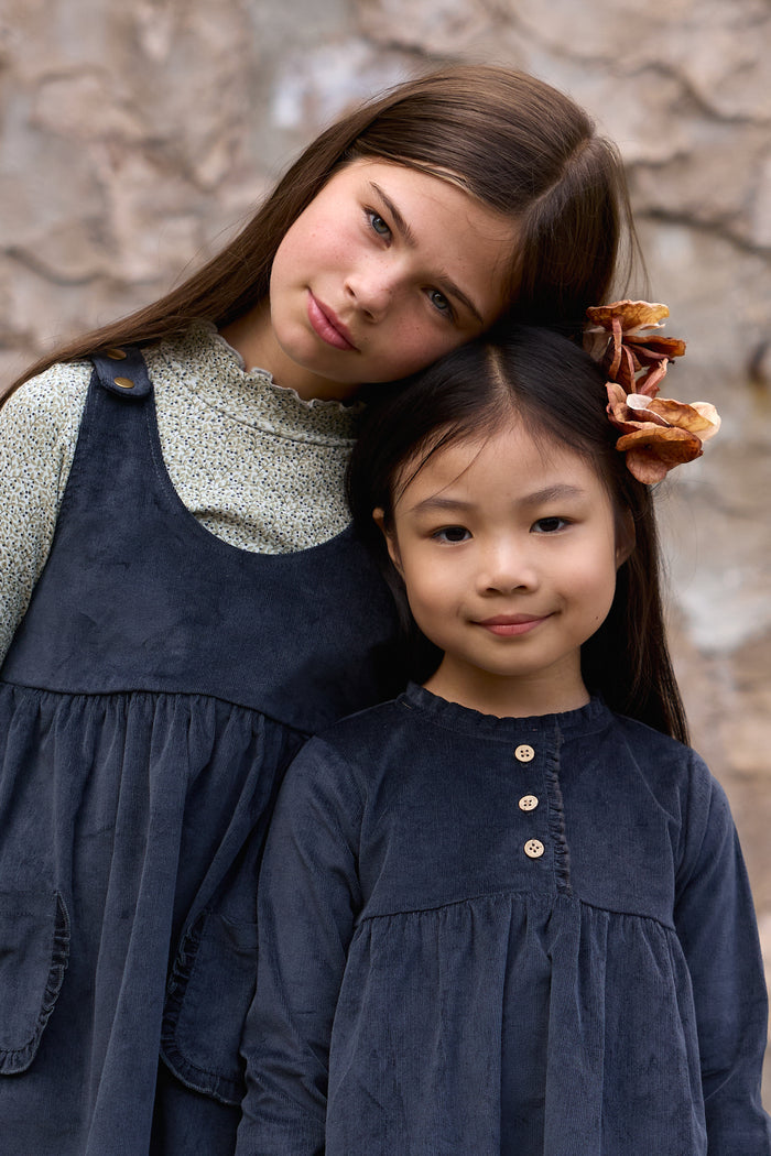 Girls Mockneck – Blue – Berry