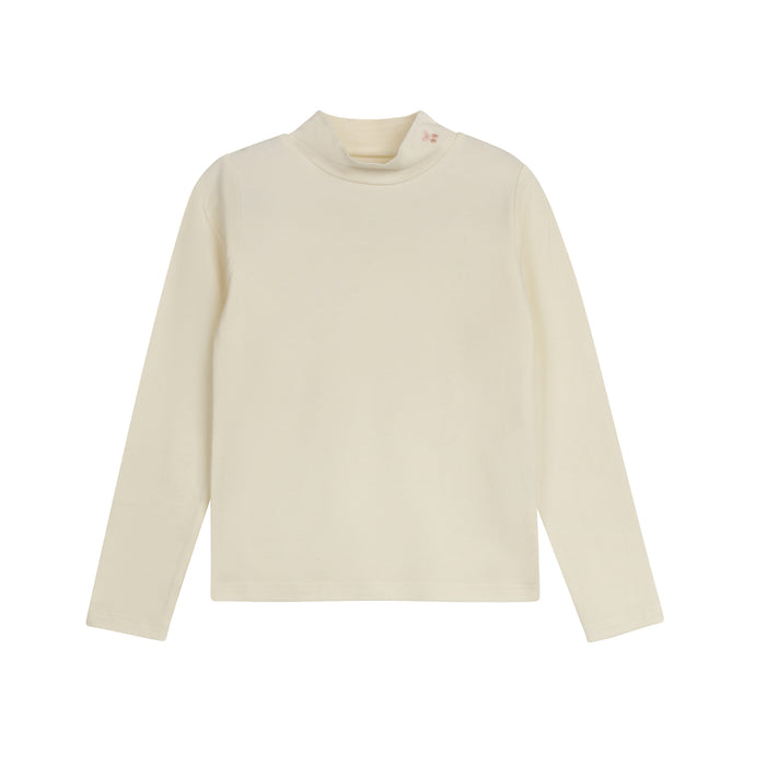 Girls Mockneck – Mauve – Fair Isle