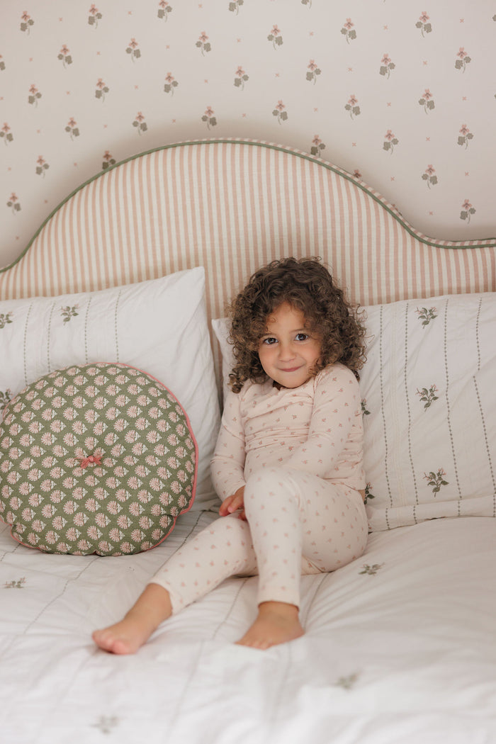 Girls Pajamas – Pink – Rosebud