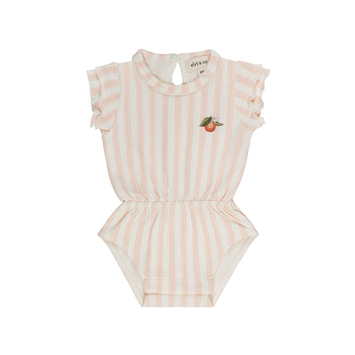 Girls Romper – Peach