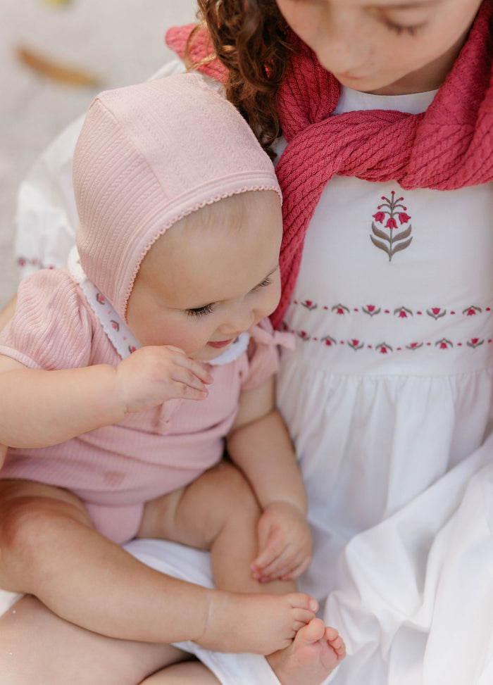 Girls Romper – Pink – Keepsake Collection