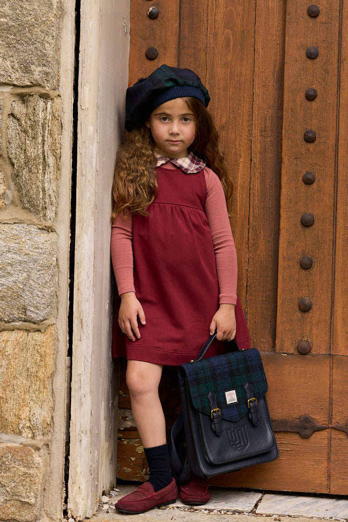 Girls T-Shirt – Pink – French Terry Scottish