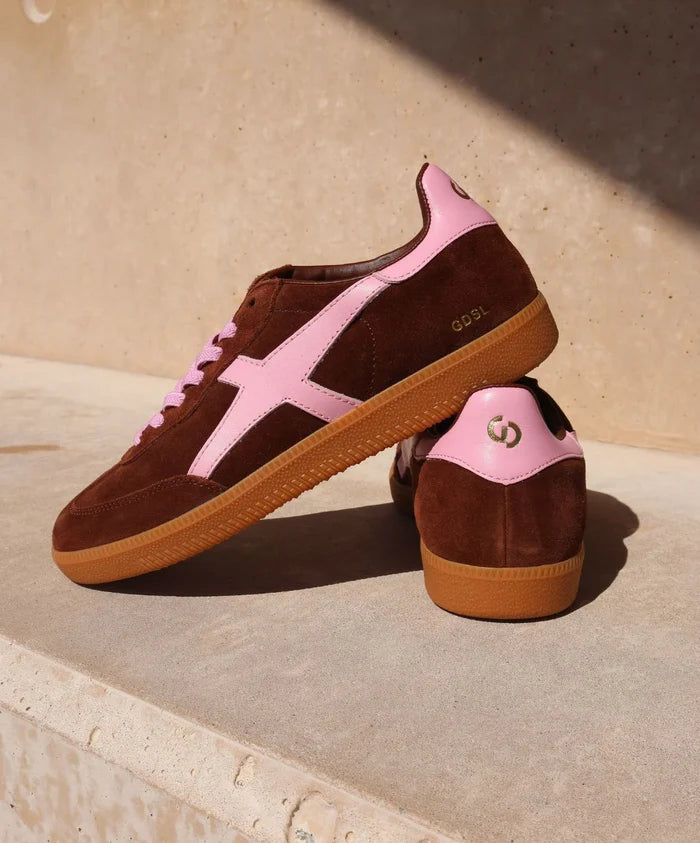 Goodsole Crossroads Coffee &Candy Pink Sneakers
