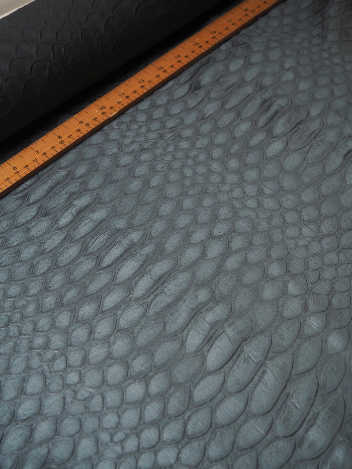 Green Armadillo Embossed Polyester