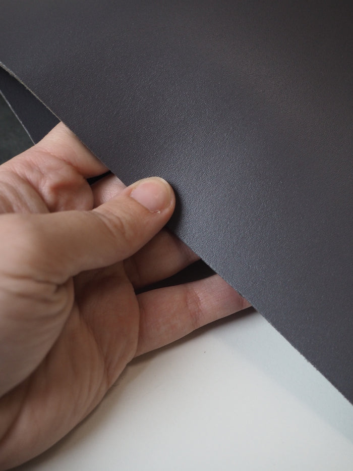 Grey Heavy Calfskin