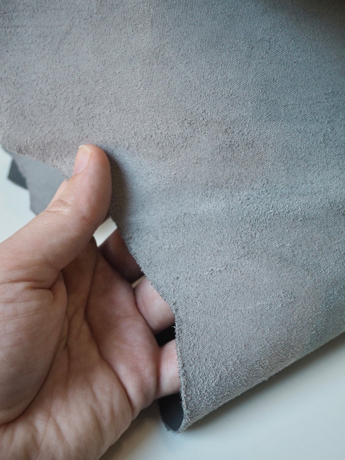 Grey Smooth Calfskin