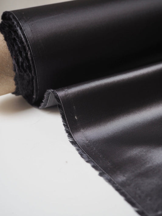 Grey Viscose Satin Twill Lining