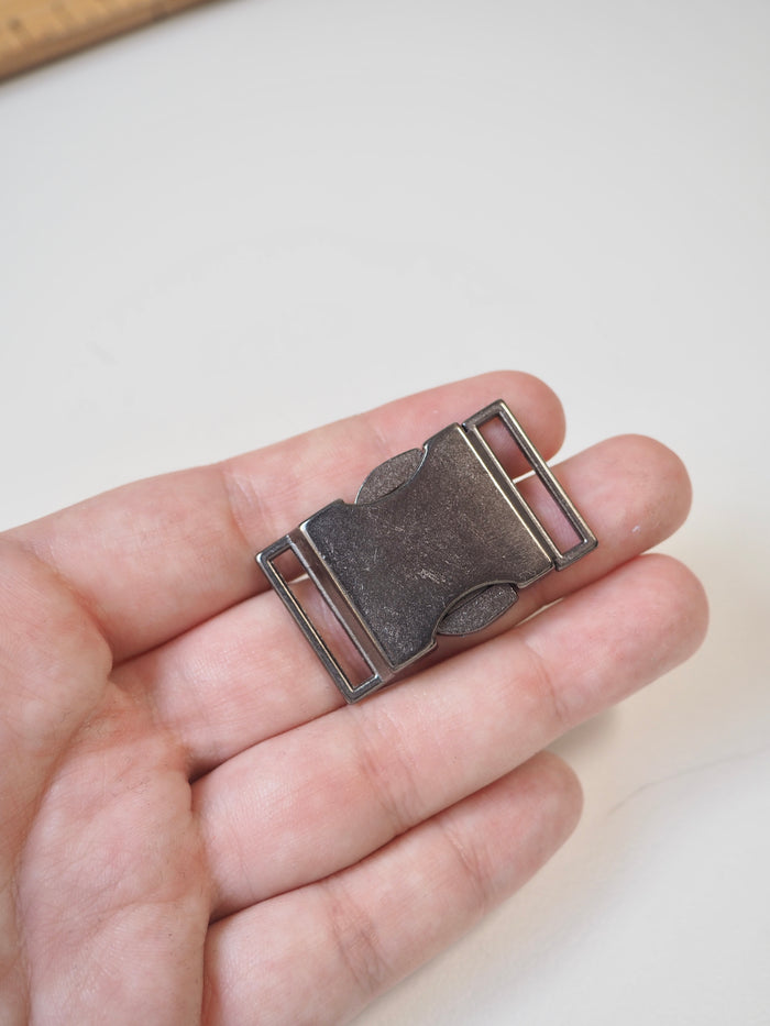 Gunmetal Side Release Buckle 40mm