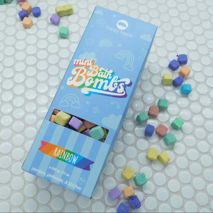 Happy Hippo Rainbow Mini Bubble Box