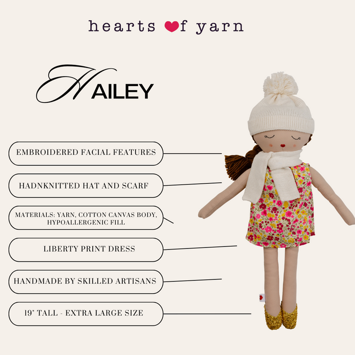 Hearts of Yarn Hailey Doll