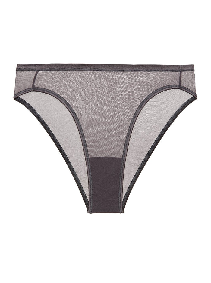 Gray Bikini - Soire Confidence High Waisted Bikini