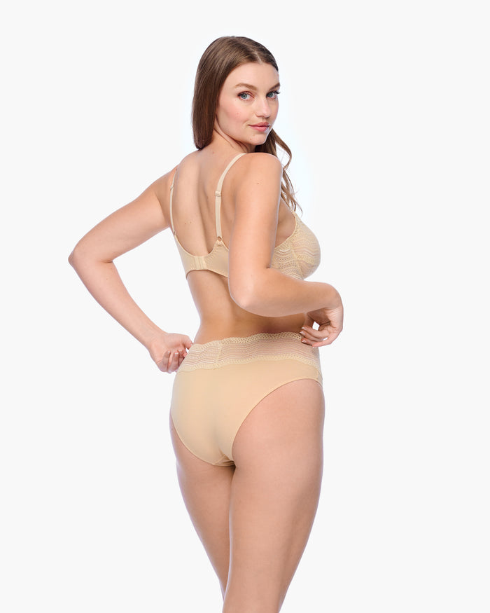Beige Bikini - Dolce High Rise Bikini