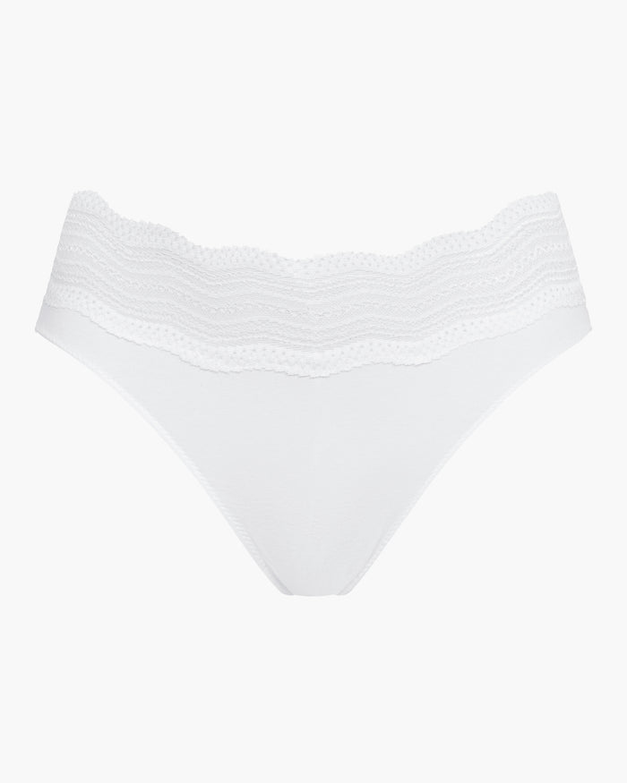 White Bikini - Dolce High Rise Bikini