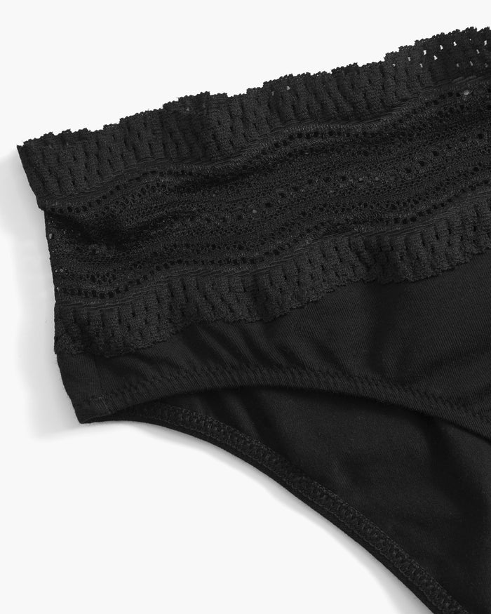 Black Bikini - Dolce High Rise Bikini