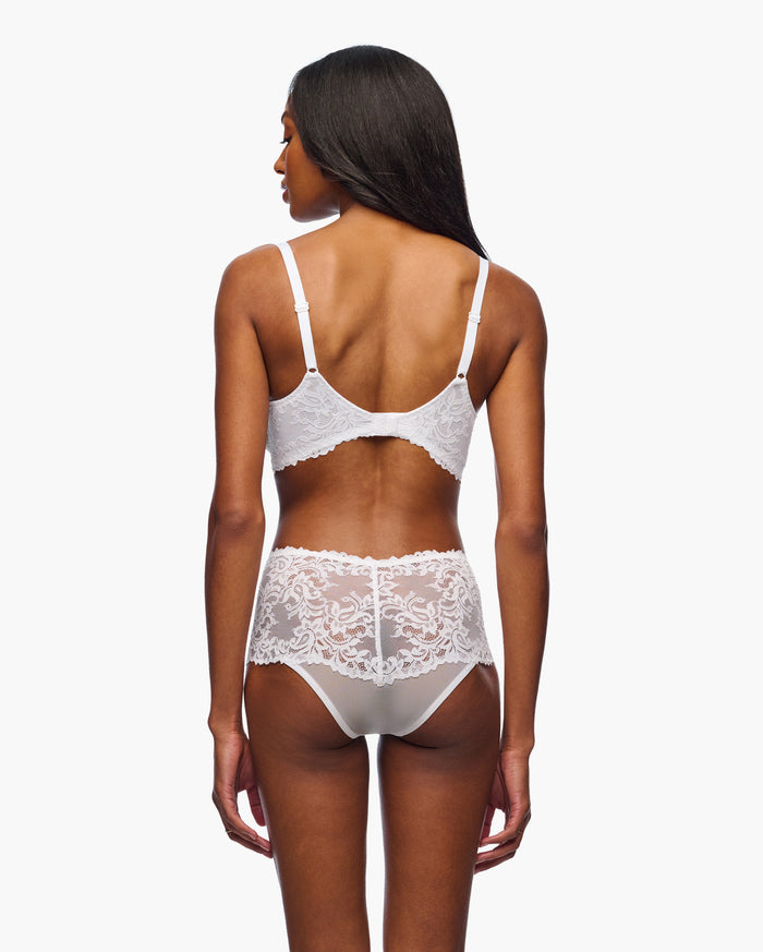 White Hot Pant - Carmela High Rise Cheeky Brief