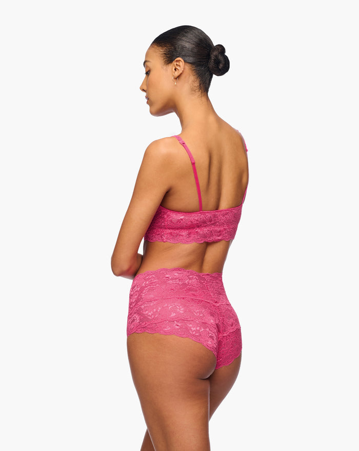 Pink Bikini - Never Say Never High Waisted Bikini