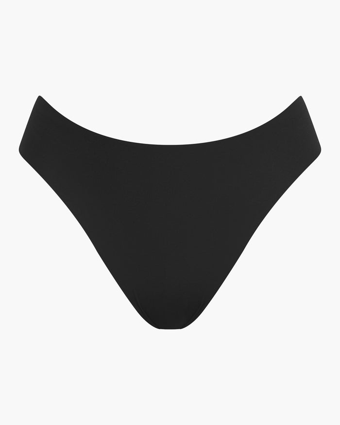 Black Bikini - Free Cut Micro High Waisted Bikini