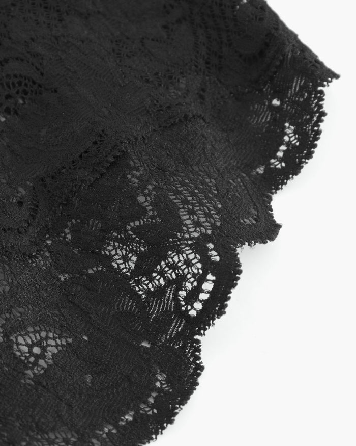 Black Bikini - Never Say Never High Waisted Bikini