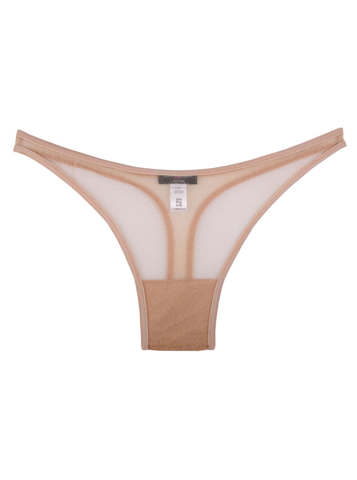 Beige Thong, Soire New High Rise Thong